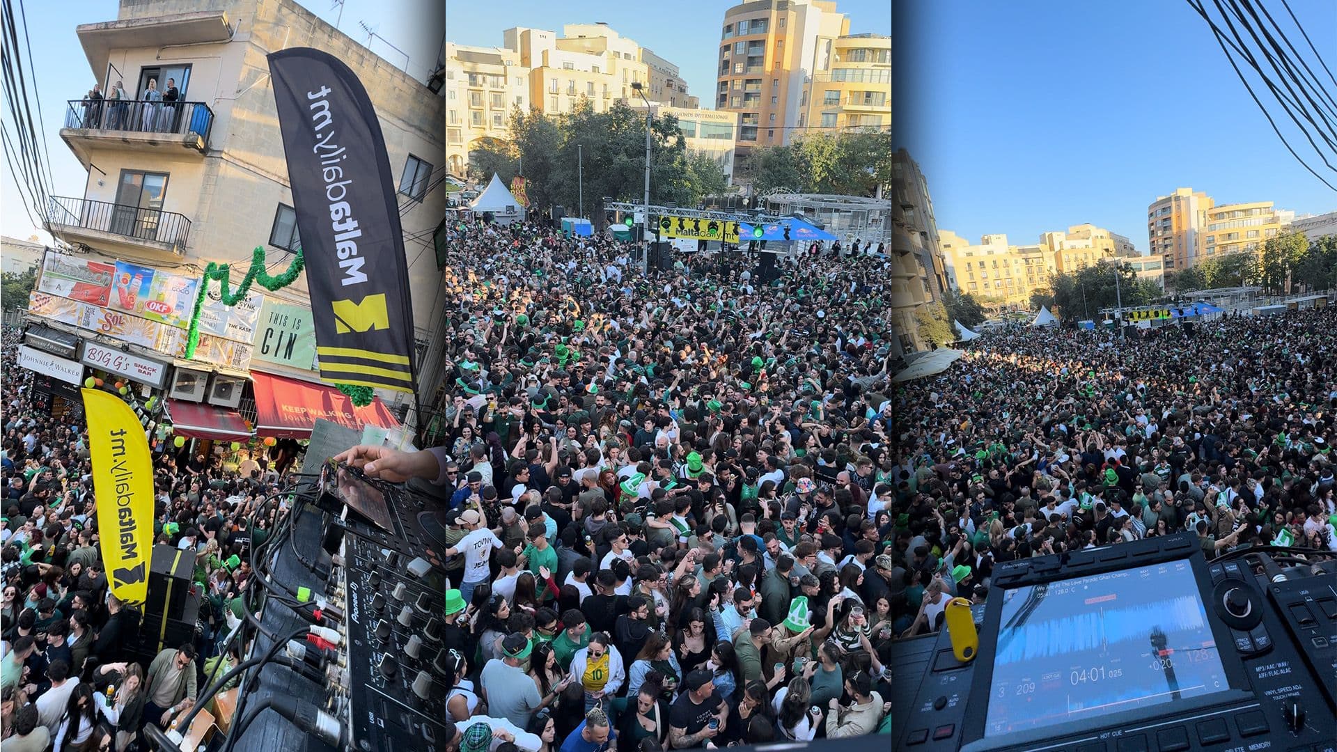 Over 60,000 People Attend St. Patrick’s Day Celebrations in St. Julian’s