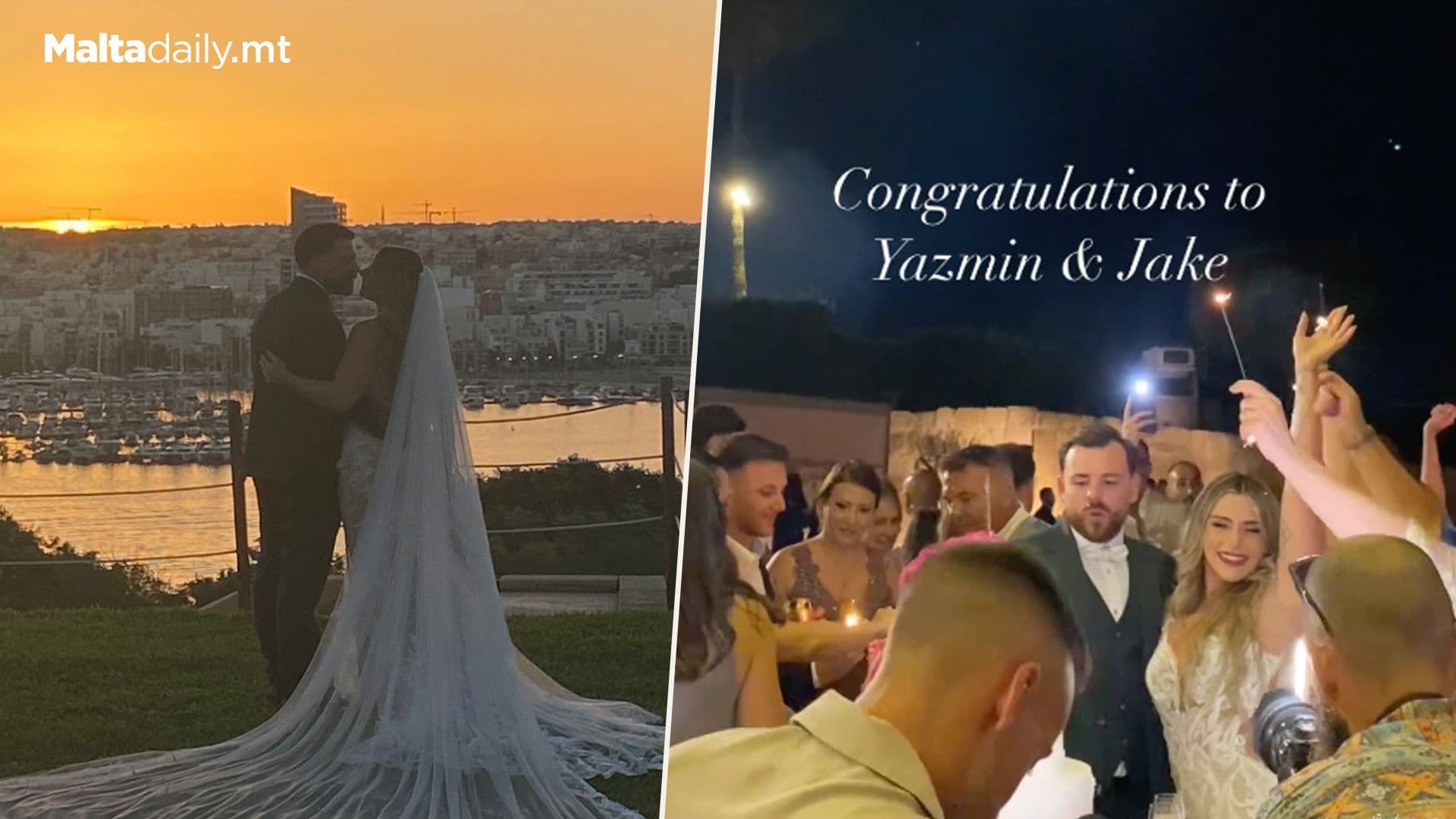 Yazmin Zammit Stevens Ties The Knot At Phoenicia Malta