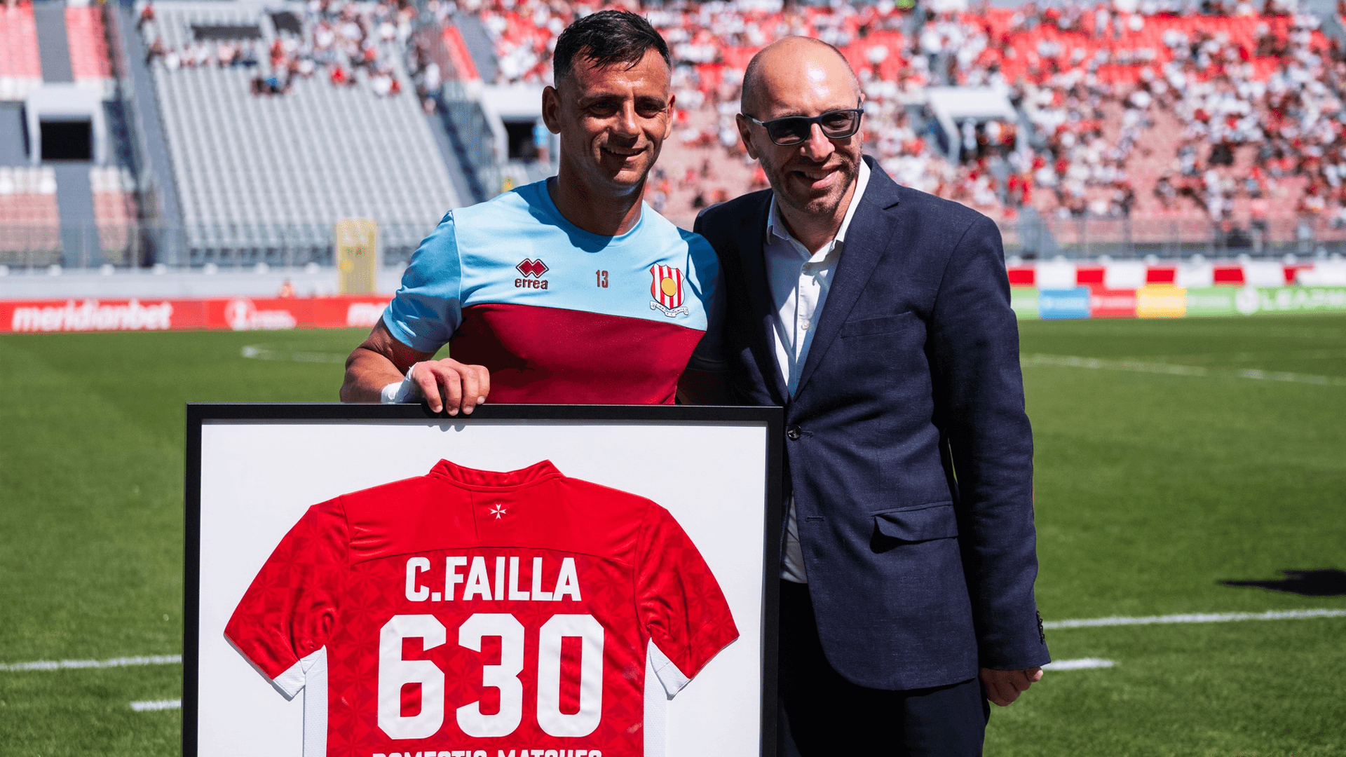 Malta Football Association Honours Clayton Failla With Commemorative Shirt