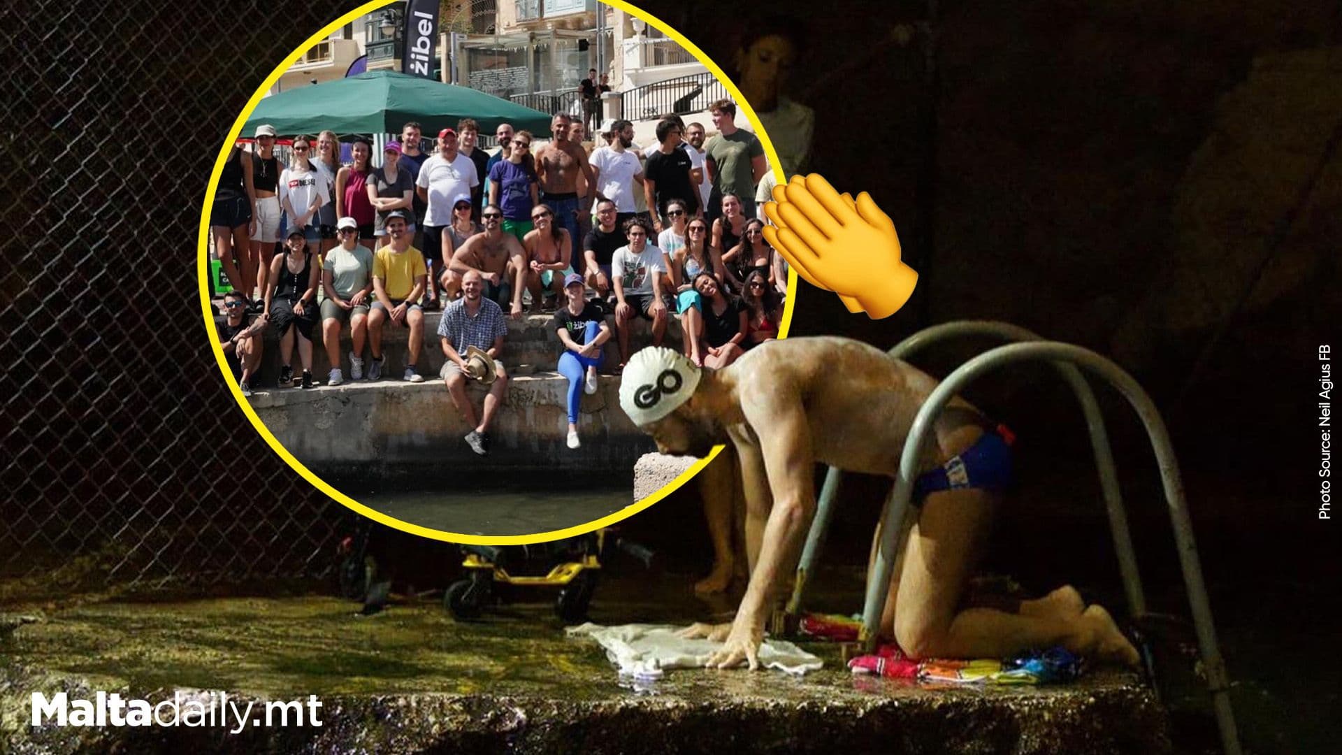 Neil Agius Explains the “Why” Behind His 60 Hour Swim