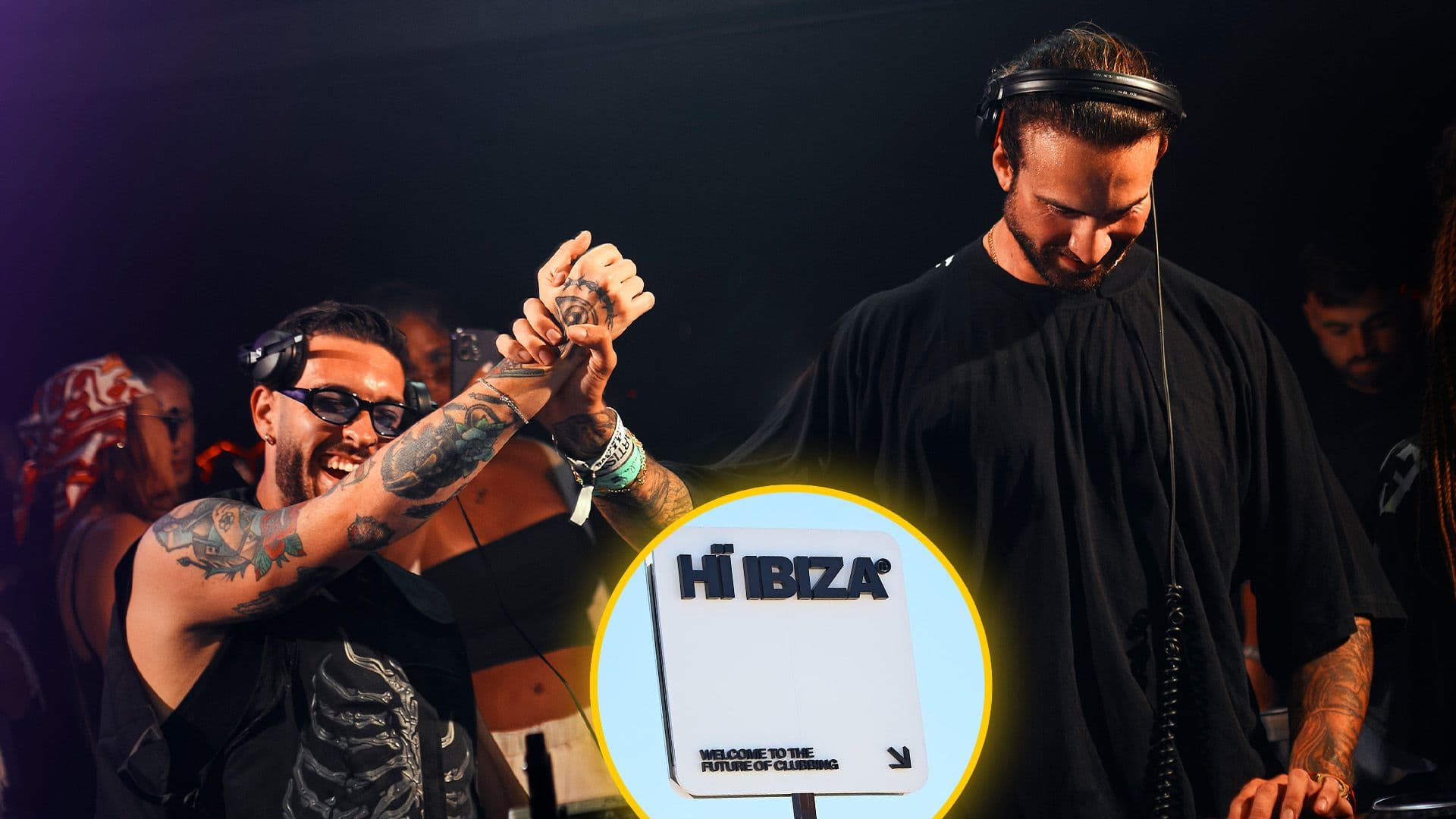 Maltese DJ Braynod performs at Legendary Hï Ibiza Night Club