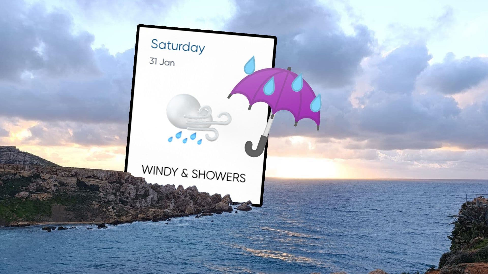 Another Rainy Weekend Forecasted: Winds To Hit Force 8 Tomorrow