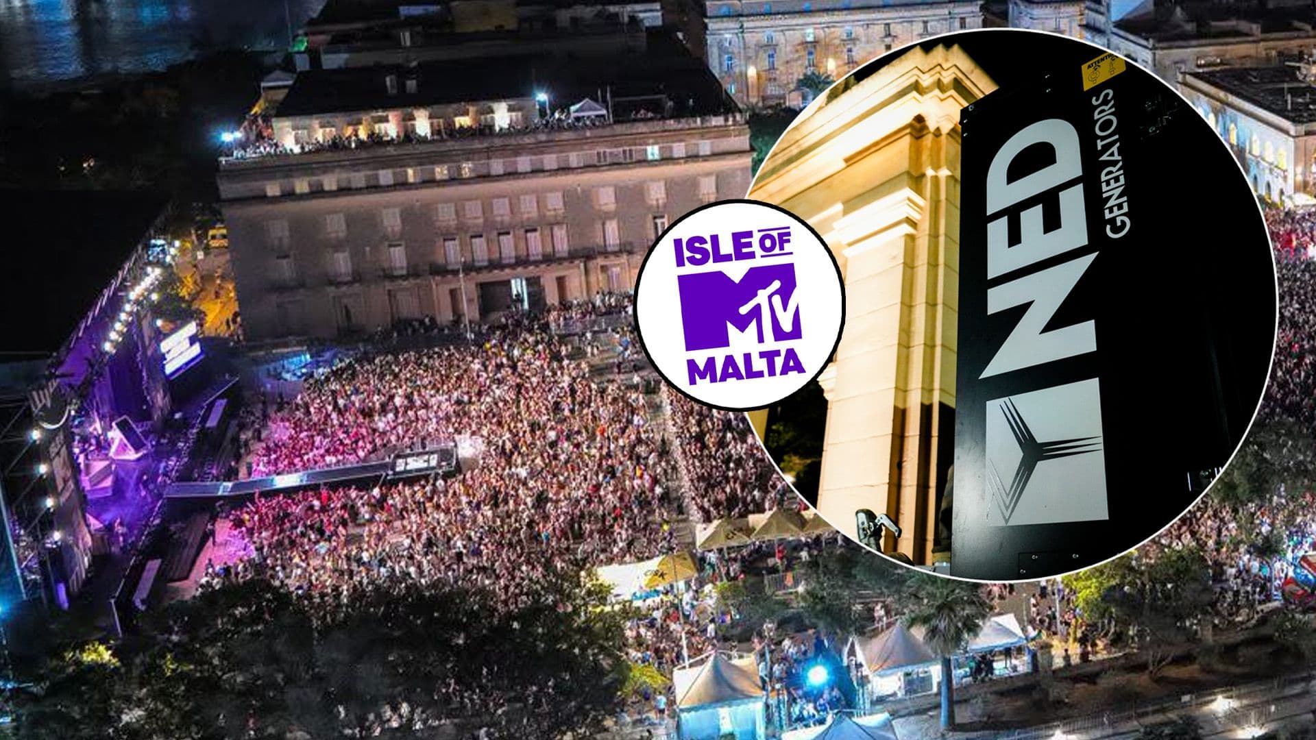 Isle Of MTV Malta 2026 Entirely Powered By Generators