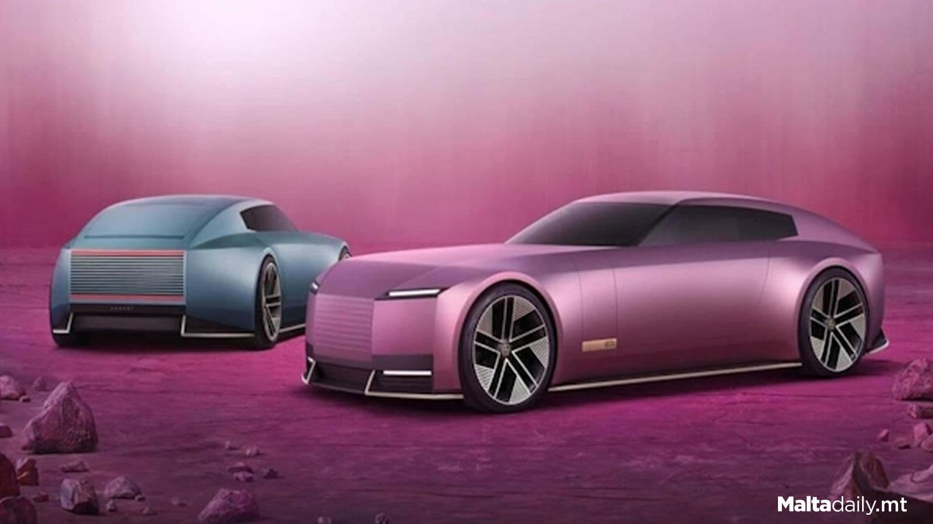 A Look At Jaguar’s New Pink Type 00 Electric Vehicle