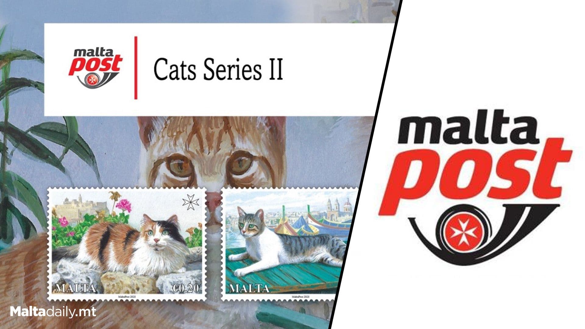 Meow Mail; MaltaPost Drops 4 New Cat Stamps You’ll Want to Collect