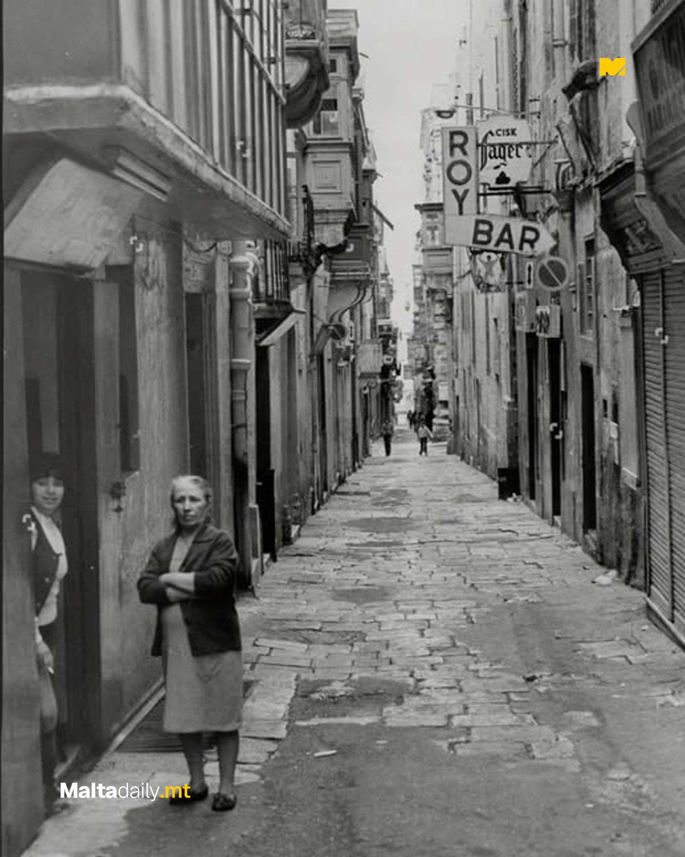 This Is What Valletta's 'Strada Stretta' Looked Like In The 1970s