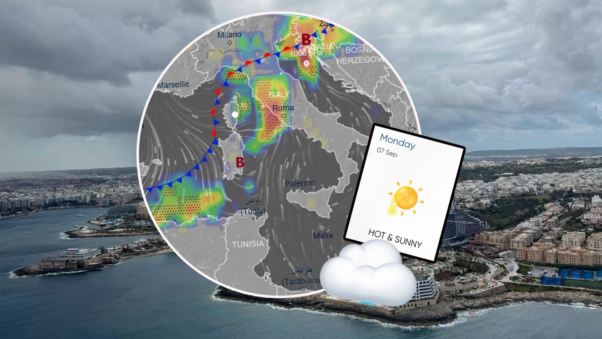 Stormy Weather To Enter Mediterranean As Malta Gets Cooler Later This Week