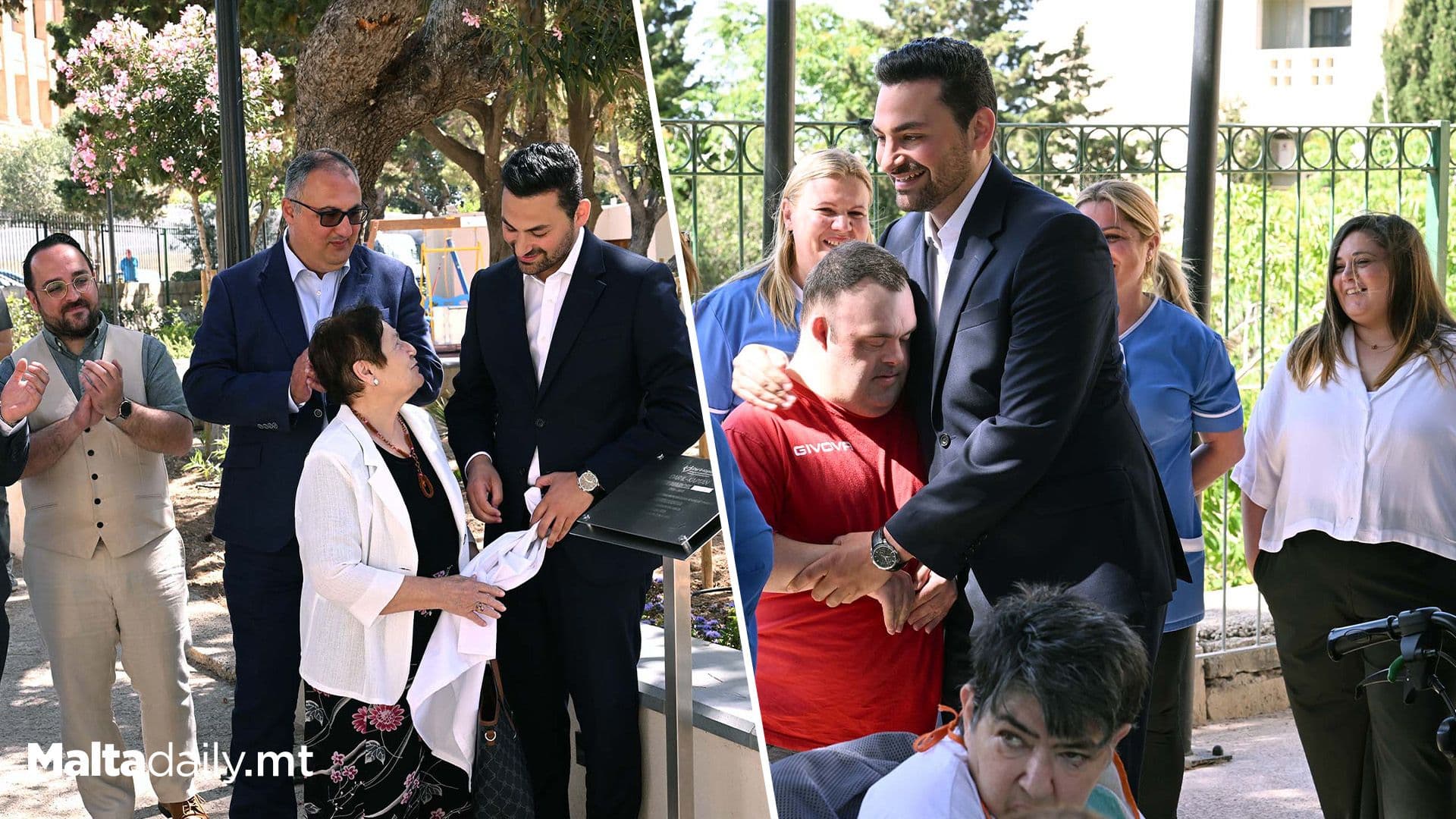 New Garden Open Space At Dar il-Kaptan For Over 240 Persons With Disability