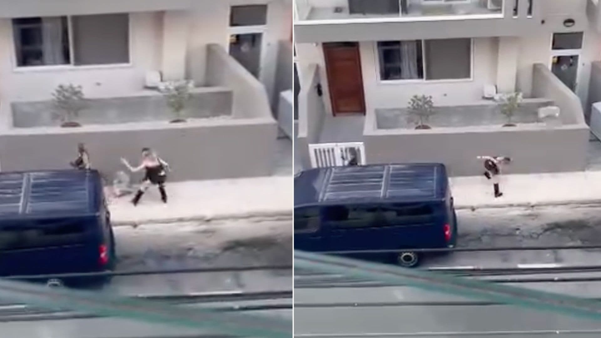 Woman Filmed Throwing Trash Into Swieqi Apartment Yard