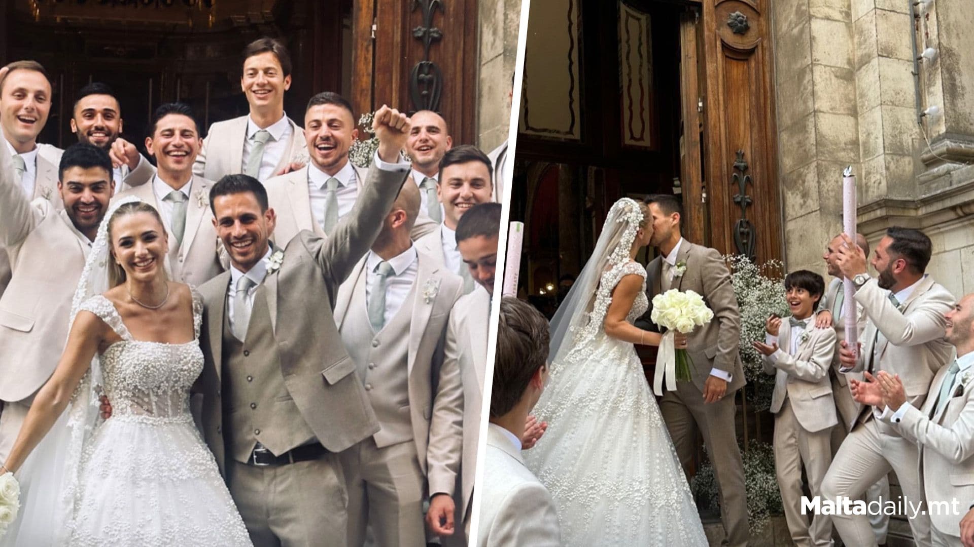 Malta National Team Captain Ties The Knot