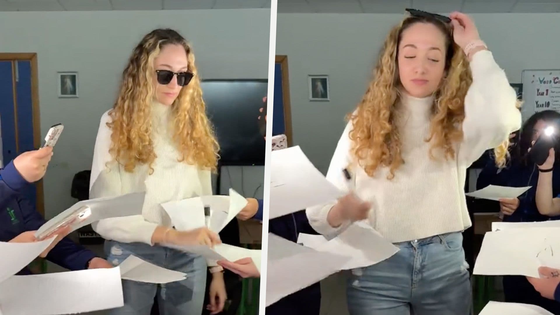 Local Teacher Joins ‘Diva’ TikTok Trend With Students