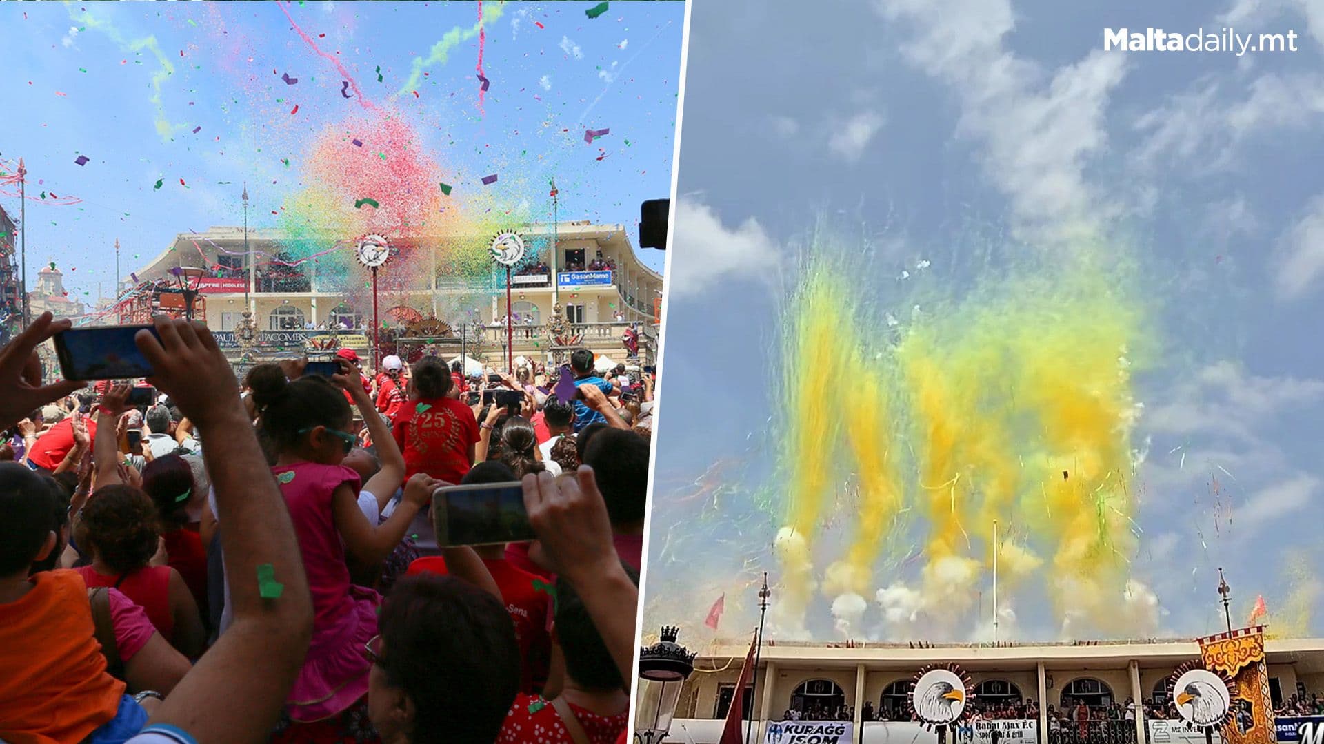 Synchronized Paper Spectacle At St. Paul’s Feast In Rabat