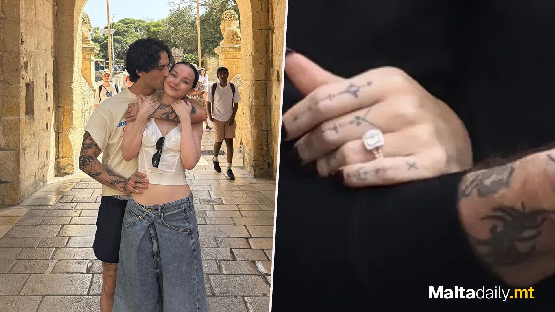 Damiano David & Dove Cameron Are Reportedly Engaged