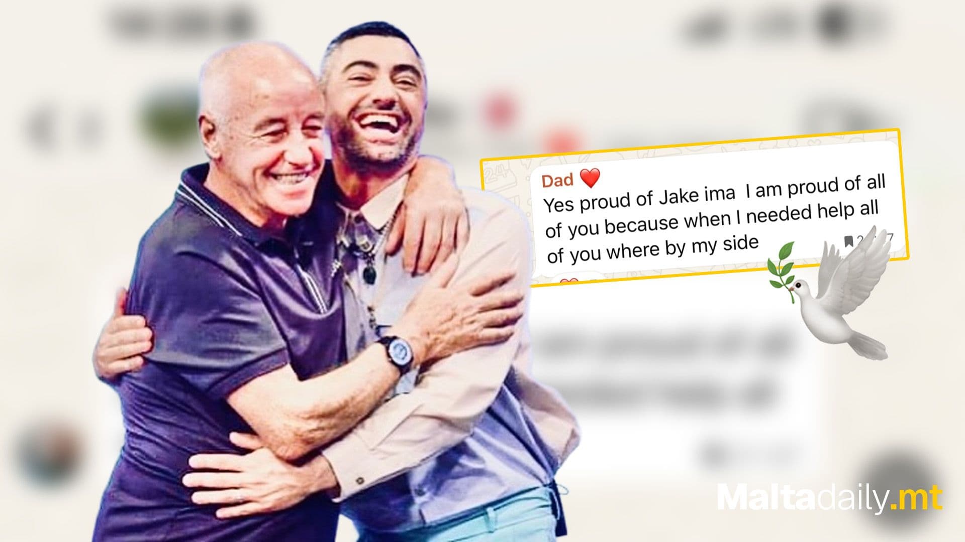 Glen Vella Shares Touching Final Message From Late Father