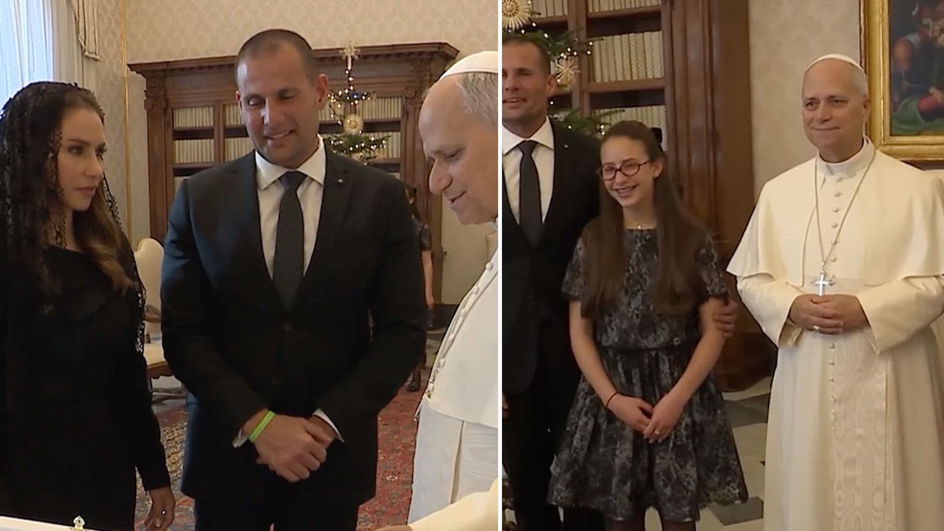 Prime Minister & Family Meet Pope Leo XIV At Vatican