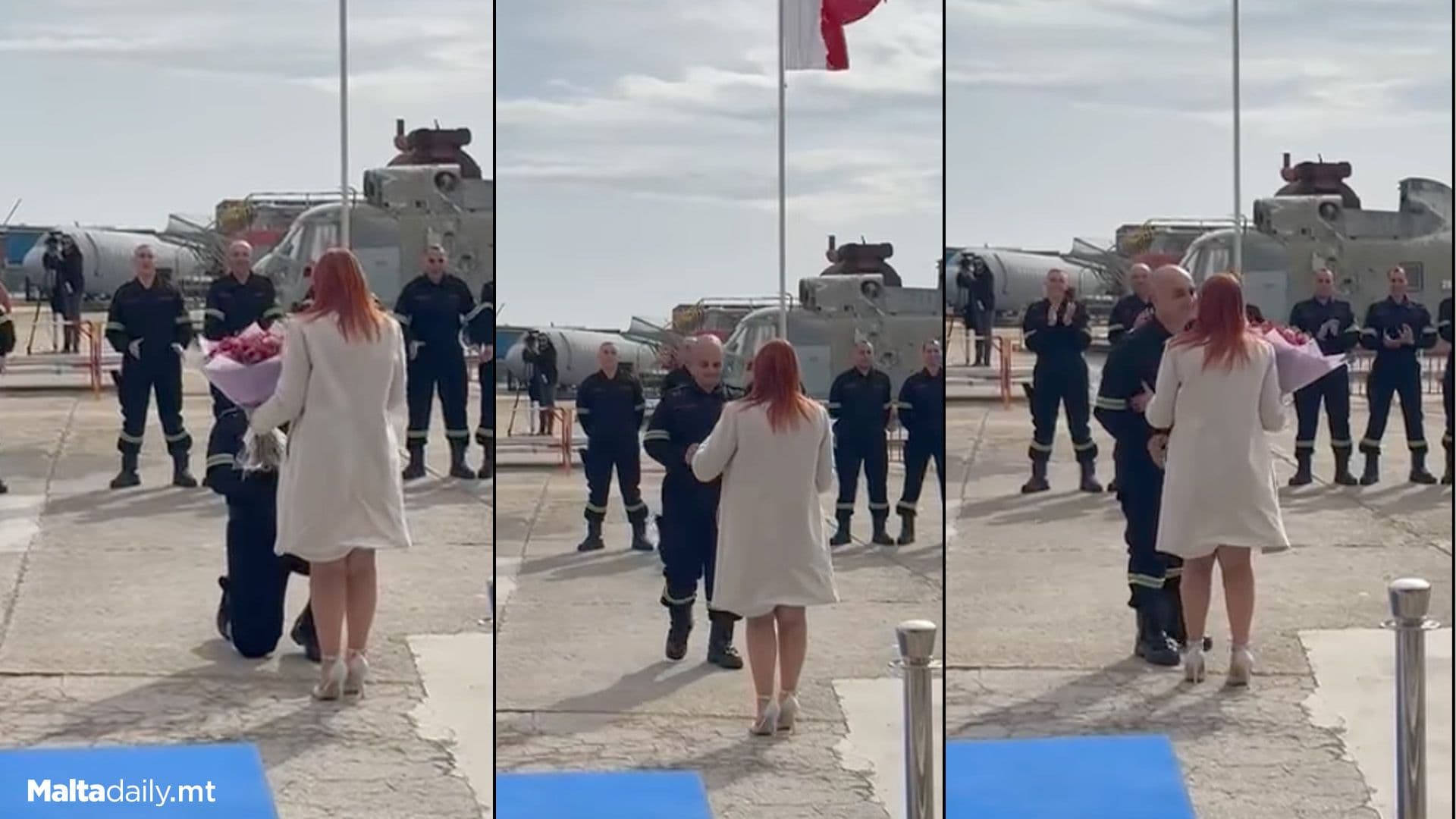 New CPD Officer Proposes During Ceremony