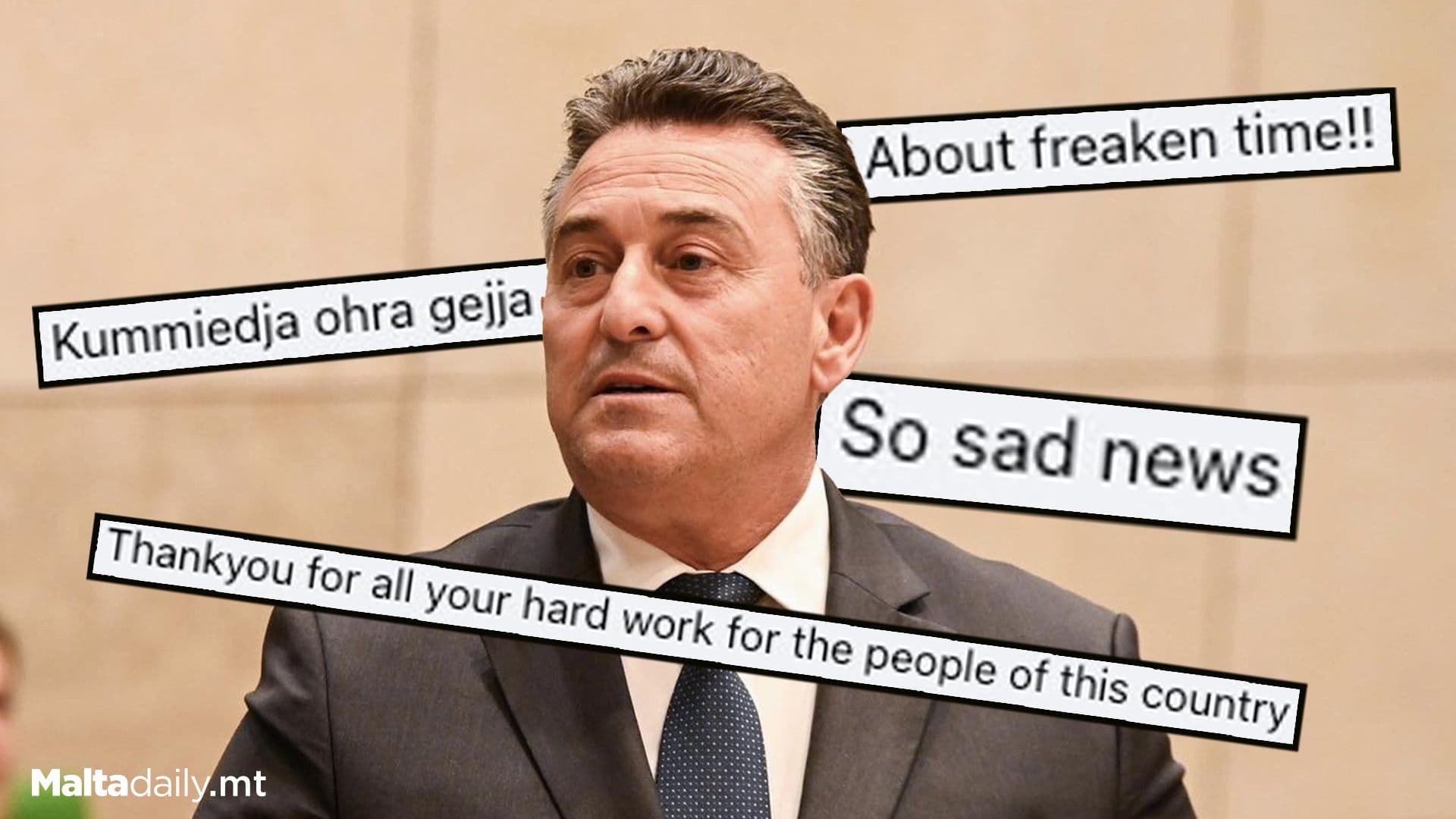 Here’s How People Reacted To Bernard Grech’s Resignation