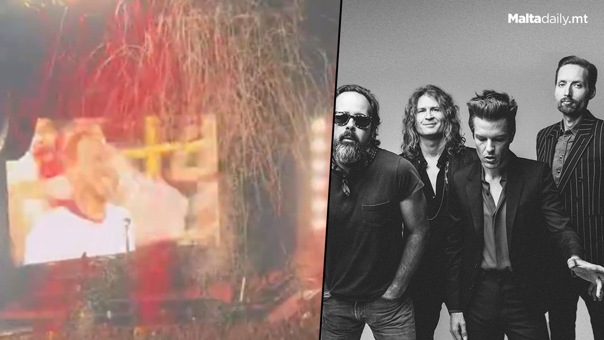 The Killers Let Fans Watch England’s Semifinal Win