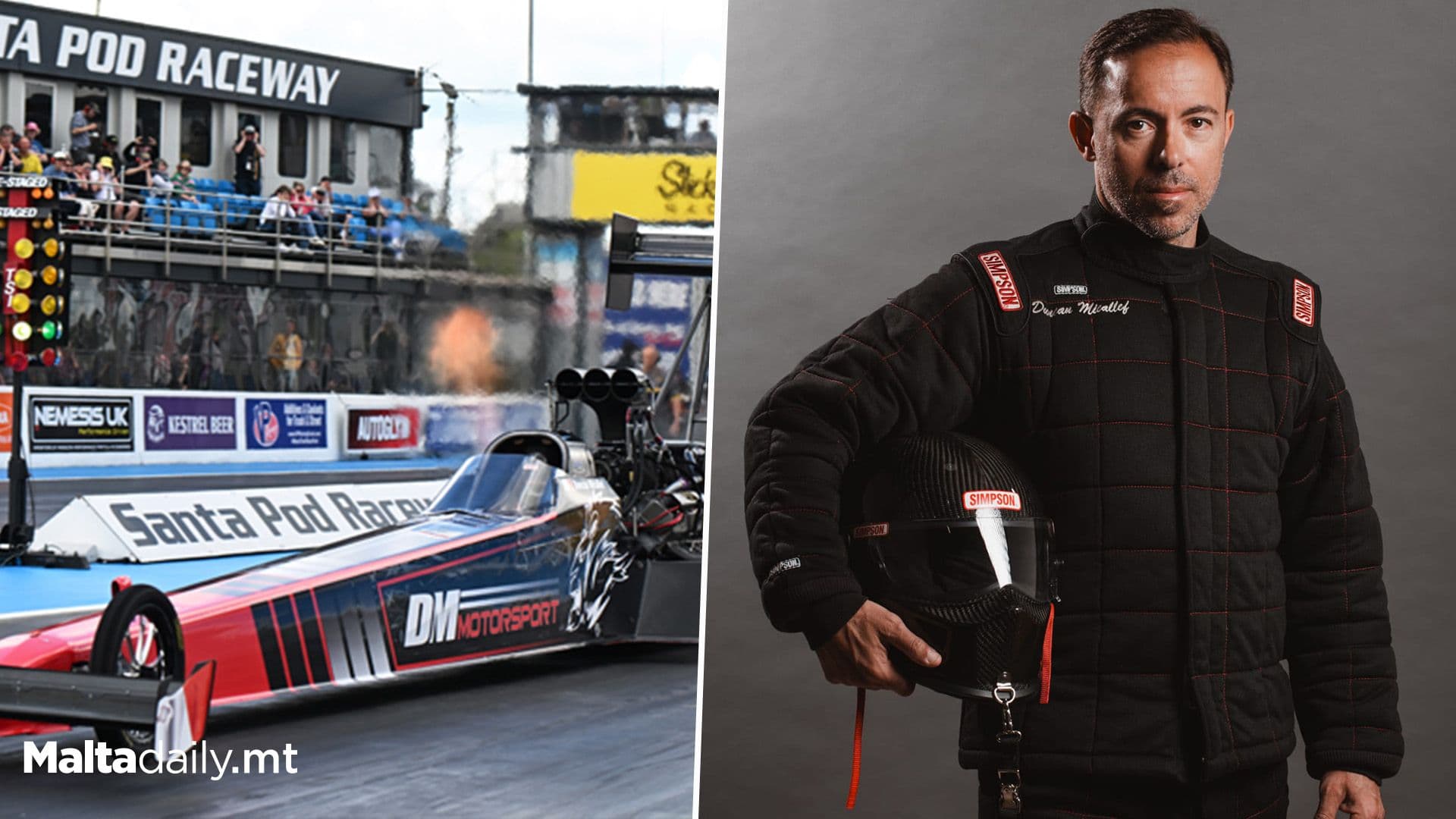 Maltese Drag Racer Duncan Micallef Shines In European Championship