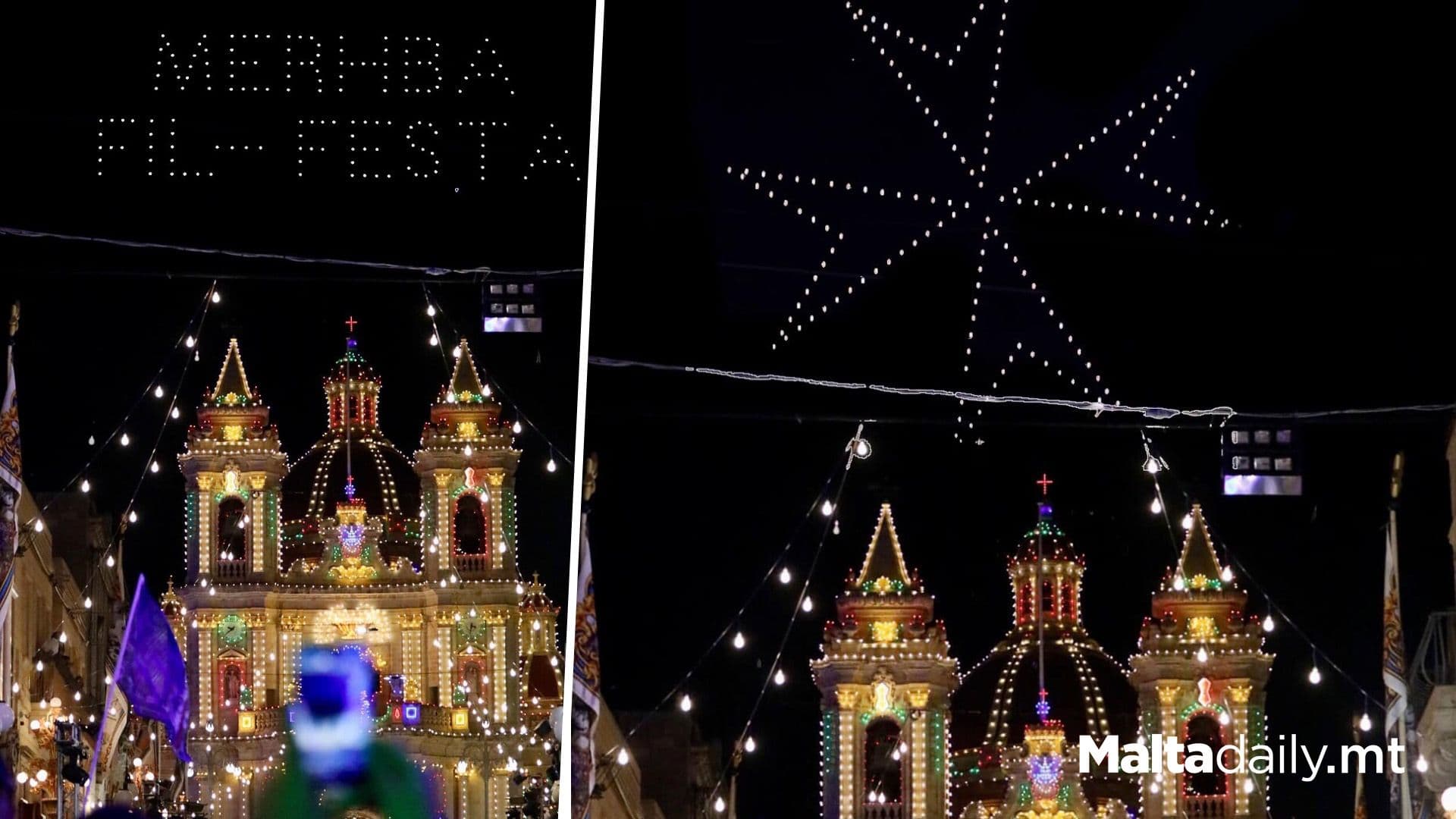 Drone Show To Illuminate Żabbar Skies Tonight During Feast