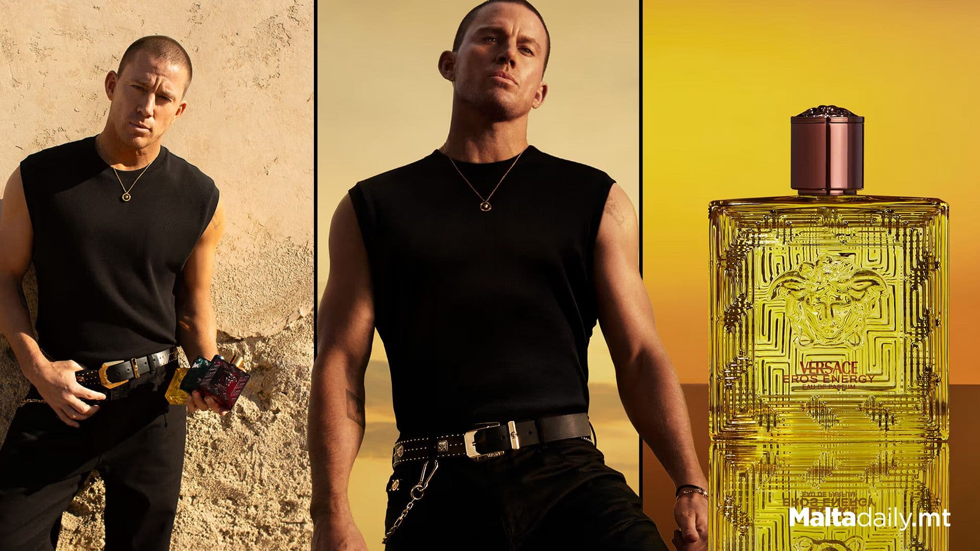 Versace Introduces ‘Eros Energy’ With Channing Tatum