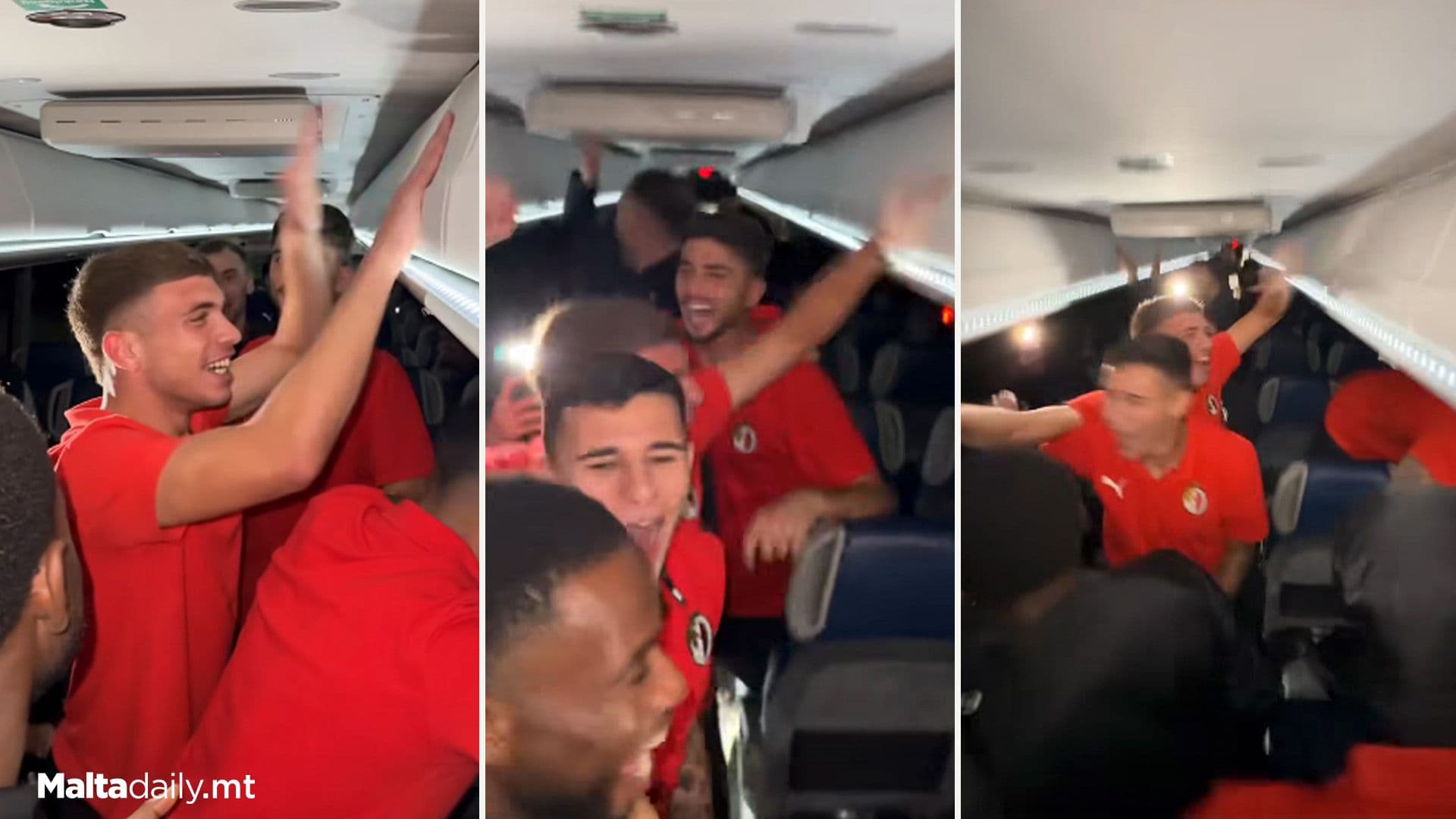 More BTS Celebrations After Ħamrun Spartan’s Historic Win