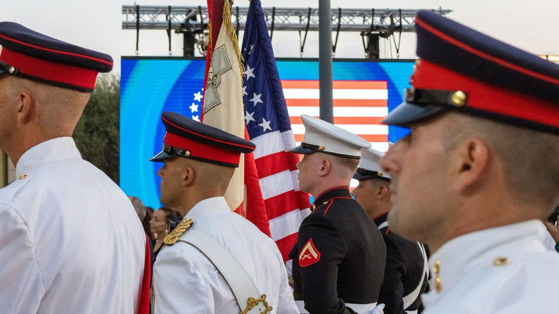 Armed Forces Of Malta Participate In United States Independence Day Ceremony