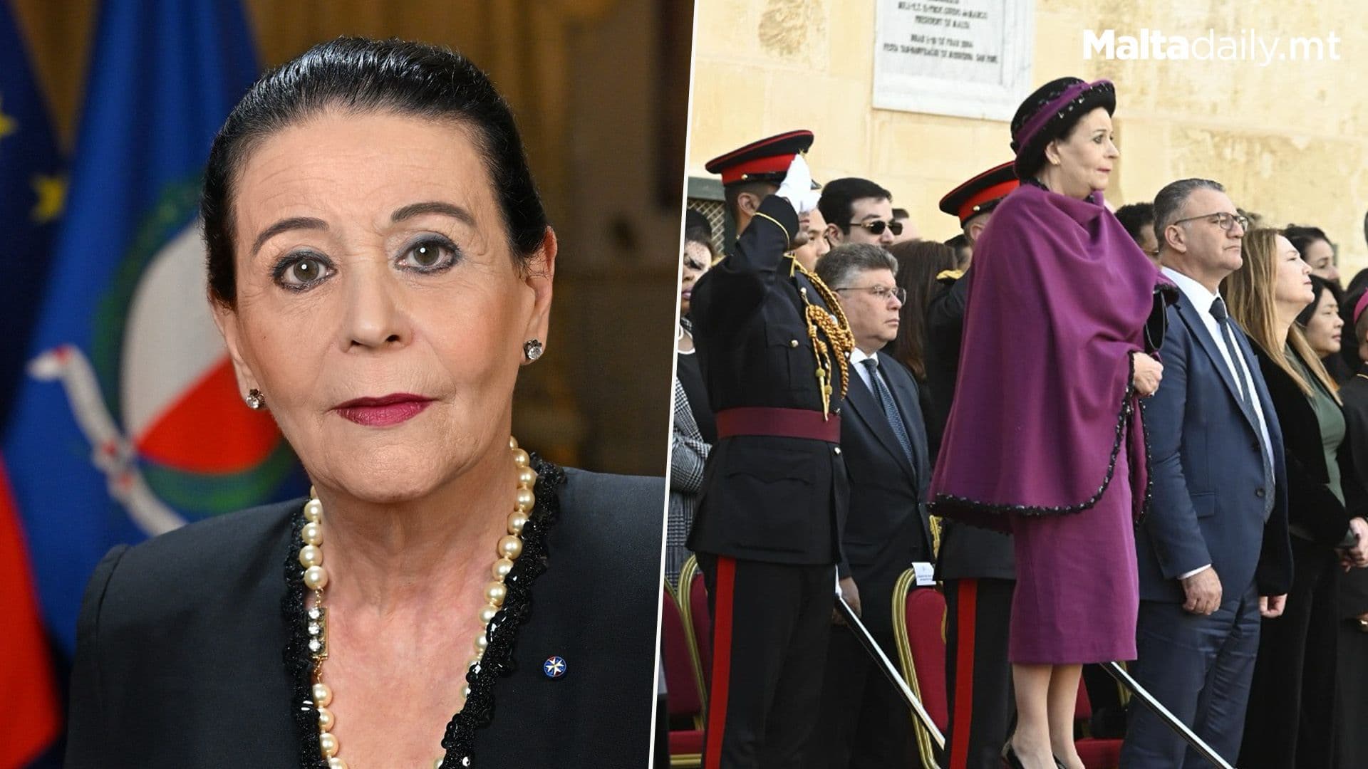 President Myriam Spiteri Debono Addresses Malta On 50th Republic Day