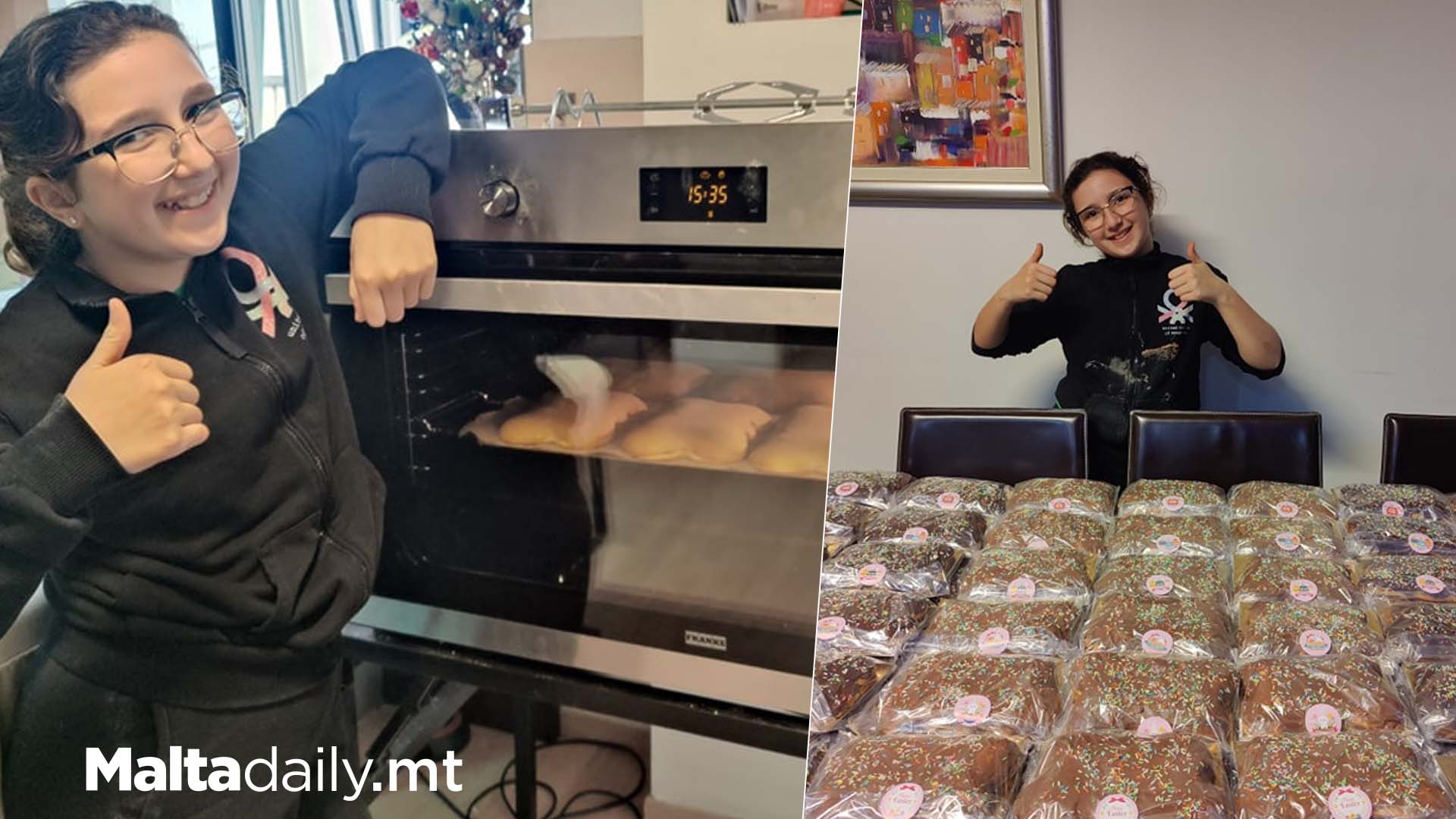 Crosscraft Donates Oven To Girl Making Figolli For Puttinu