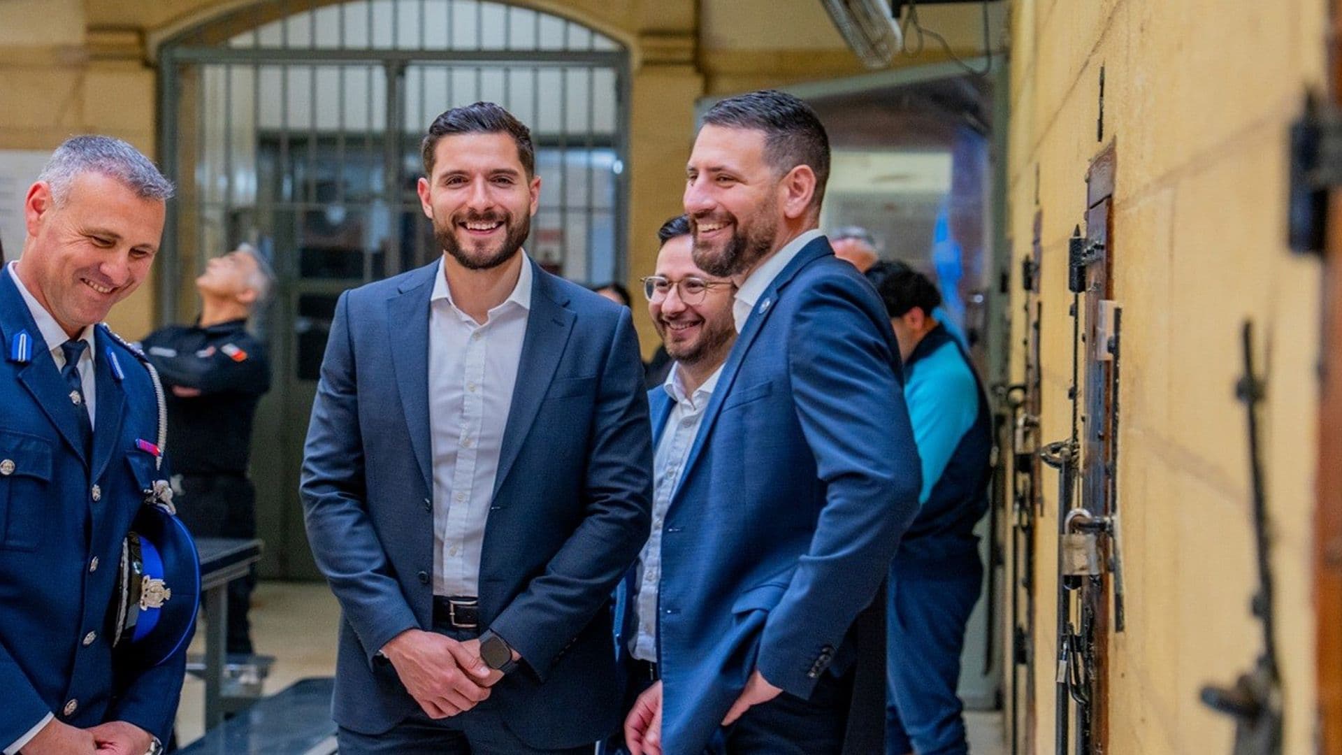 PN Leader Alex Borg Visits Corradino Correctional Facility