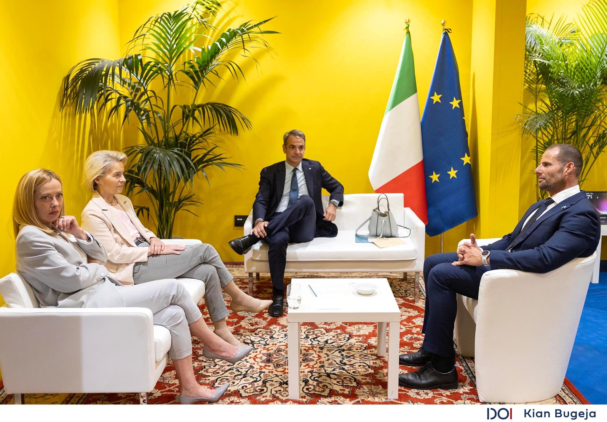 Prime Minister Robert Abela In Rome At The Ukraine Recovery Conference