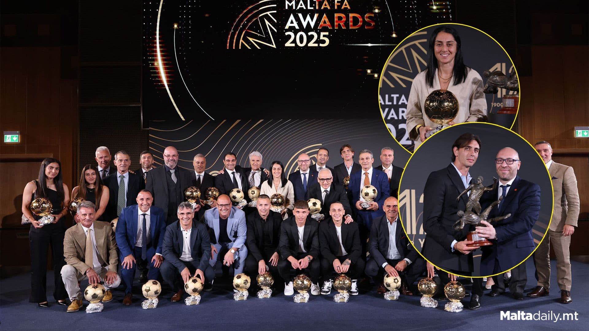 The Malta FA Awards 2025 Honour Top Talent