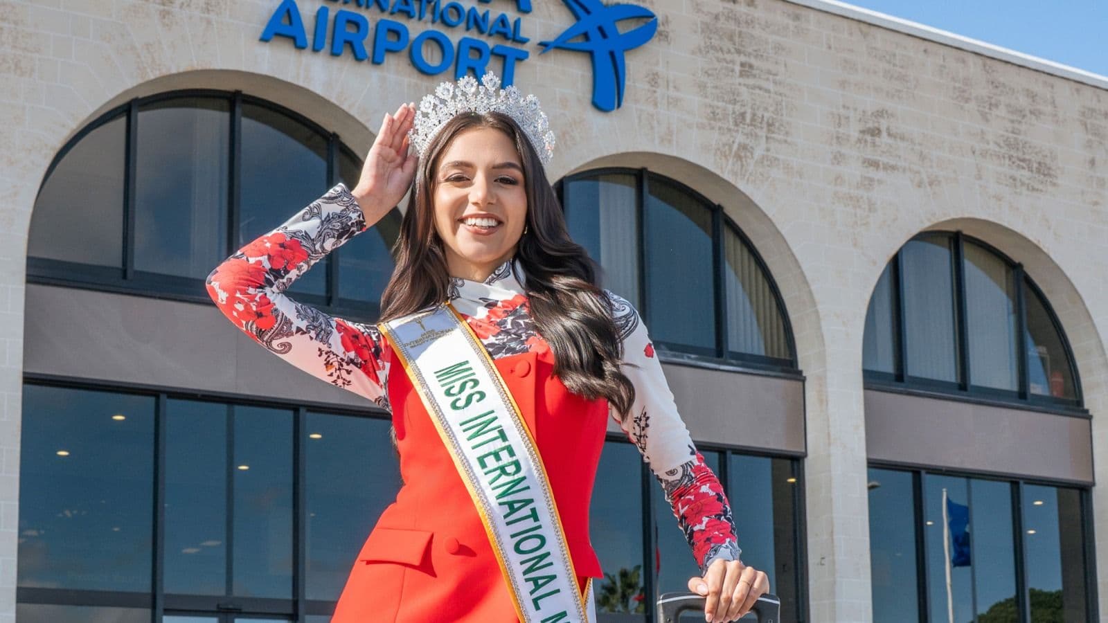 Demi Mock Representing Malta At Miss International 2025 In Japan