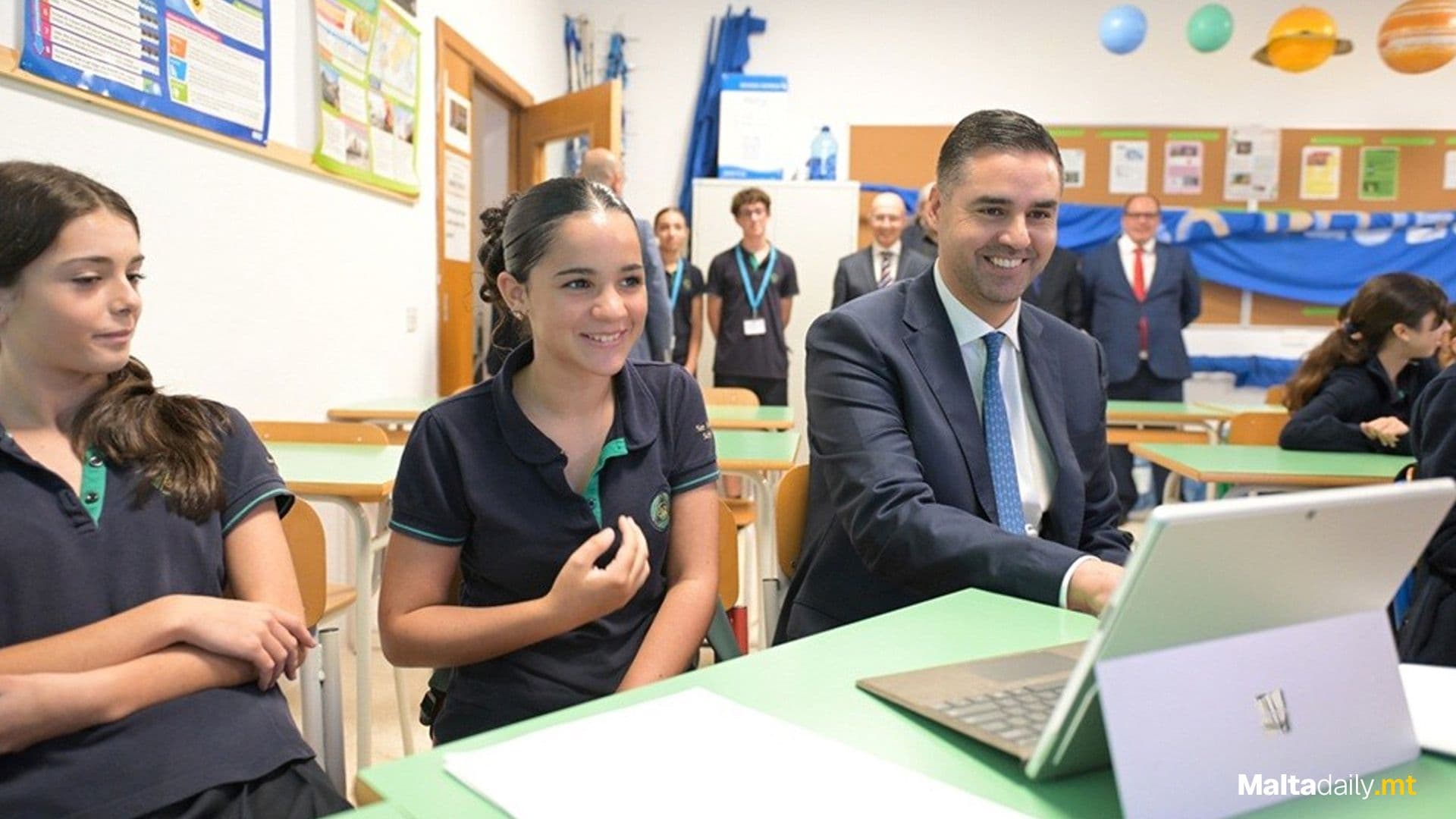 DPM Joins Maltese & Ethiopian Students For Online Lessons