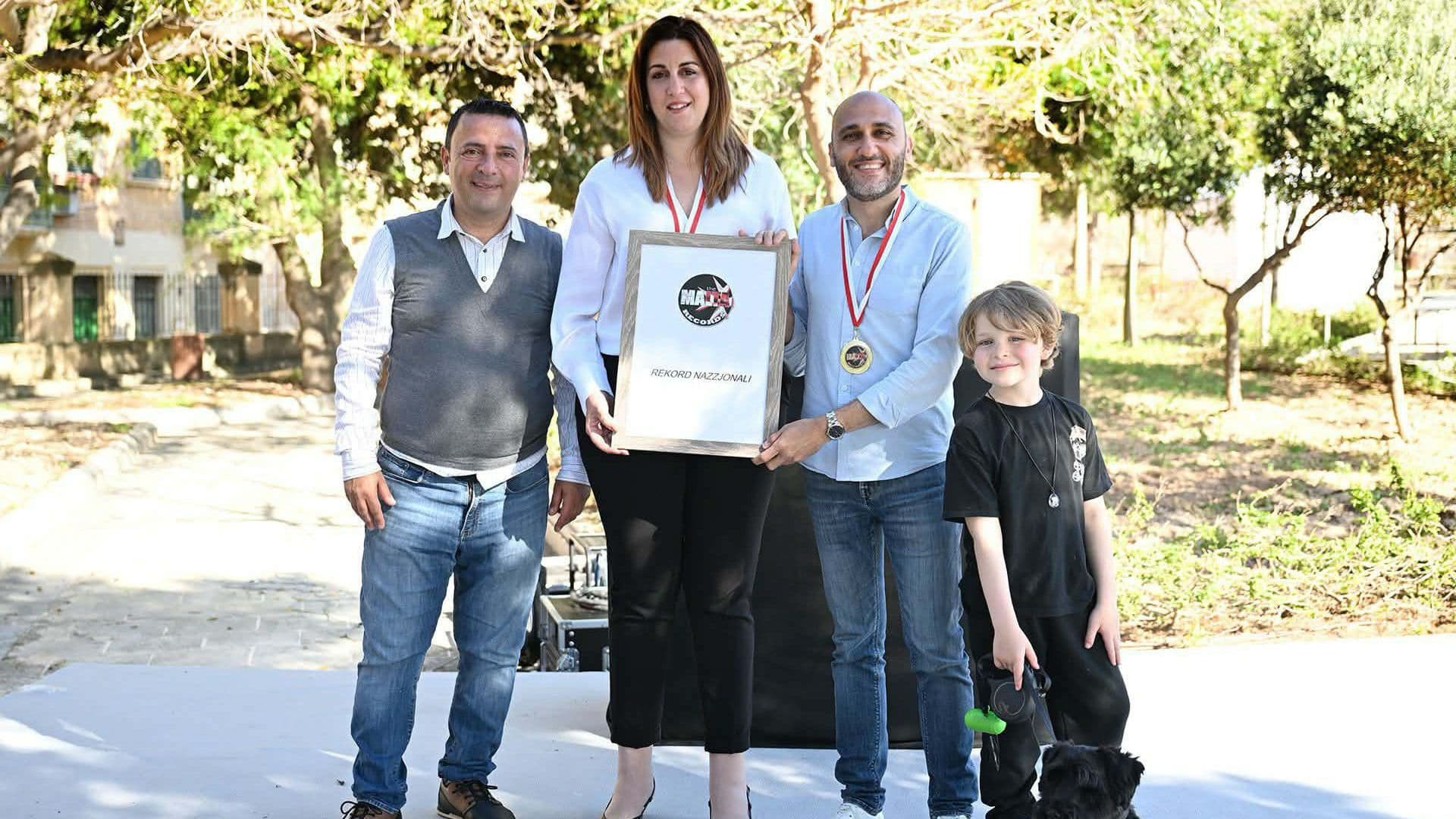 Valletta Sets New National Record During Pet Day Event