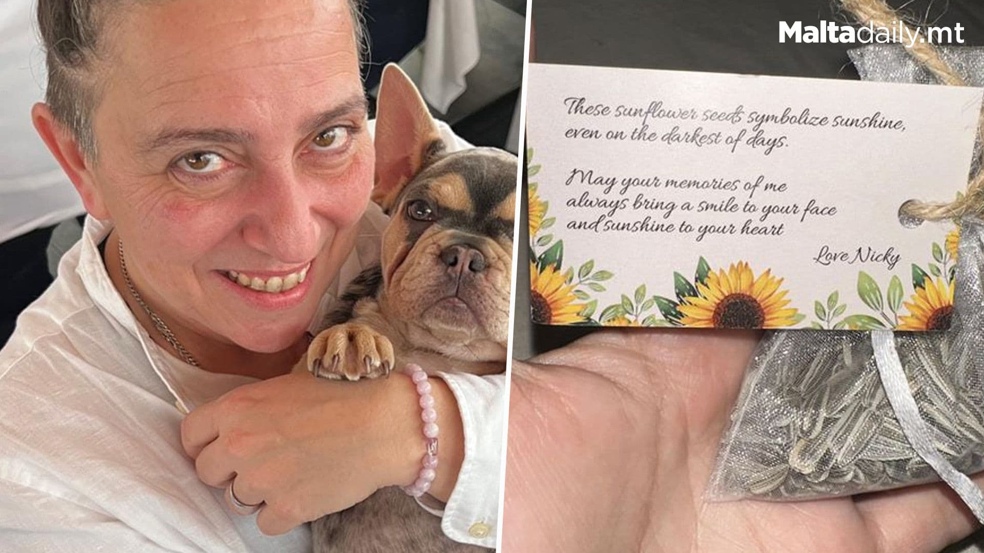 Nicky Sansone Gifts Family And Close Friends Sunflower Seeds