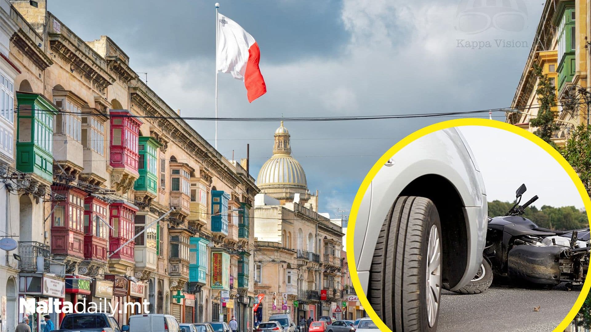 62-Year-Old Biker Injured In Ħamrun Incident