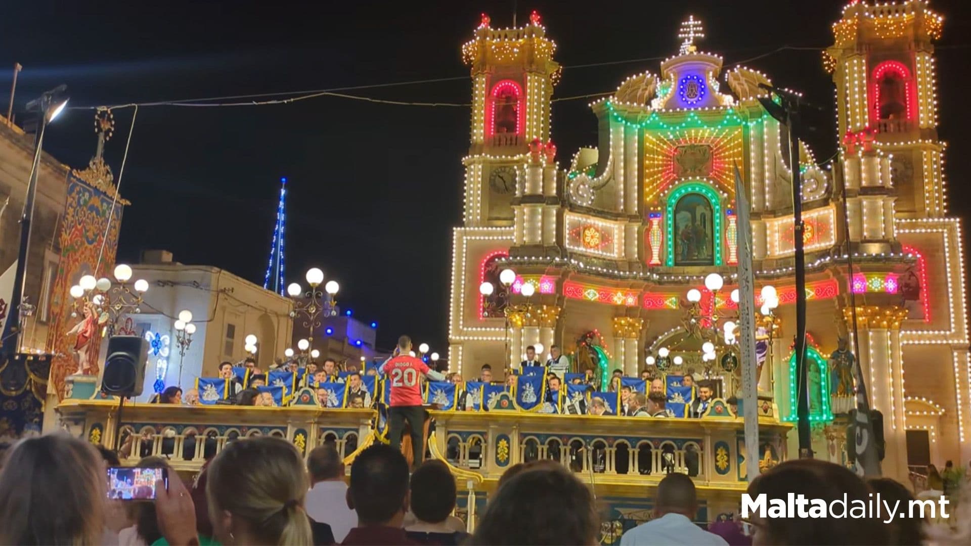 Għaqda Mużikali Viżitazzjoni, Għarb Pays Tribute To The Late Diogo Jota