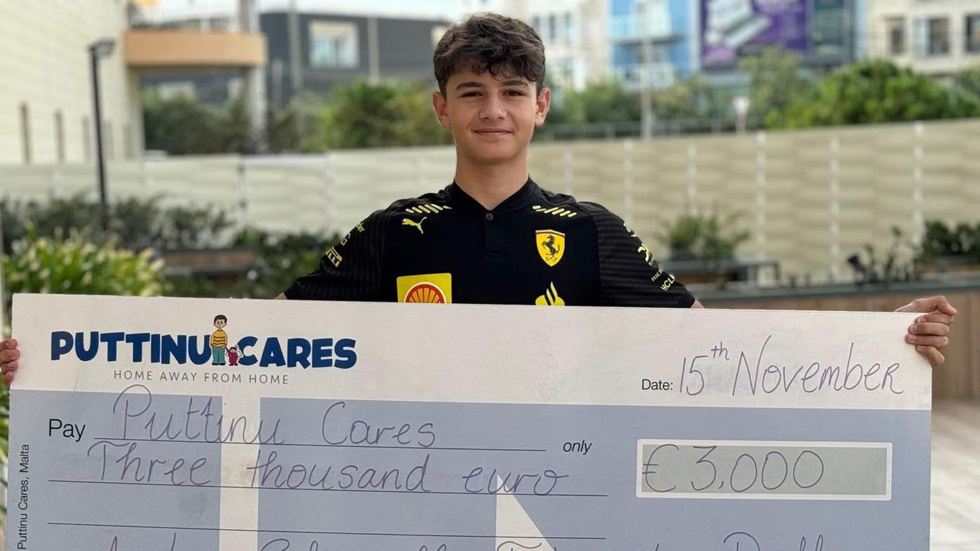Aiden Writes Book & Donates €3,000 Made To Puttinu Cares