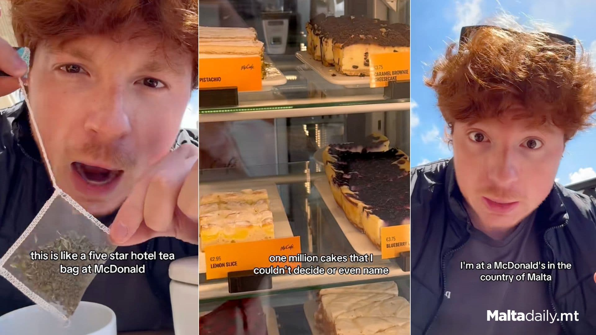 American Impressed By McDonald’s In Malta