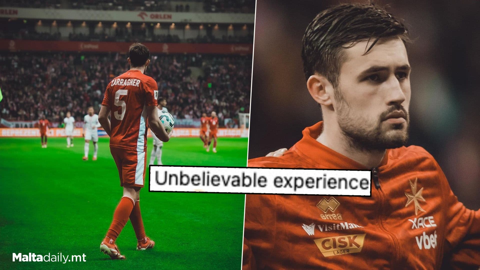 James Carragher Speaks About His Debut With Malta