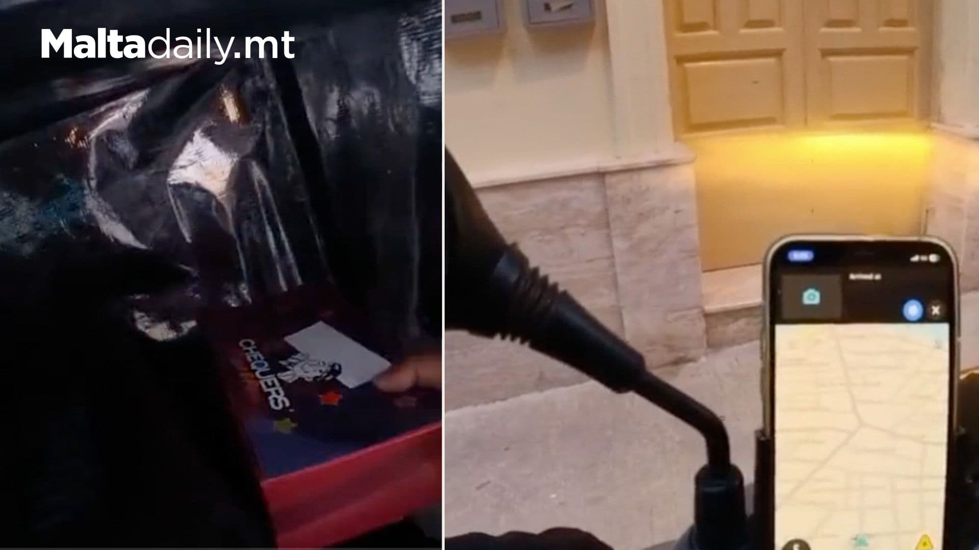 Food Courier In Malta Shares Day In The Life TikTok