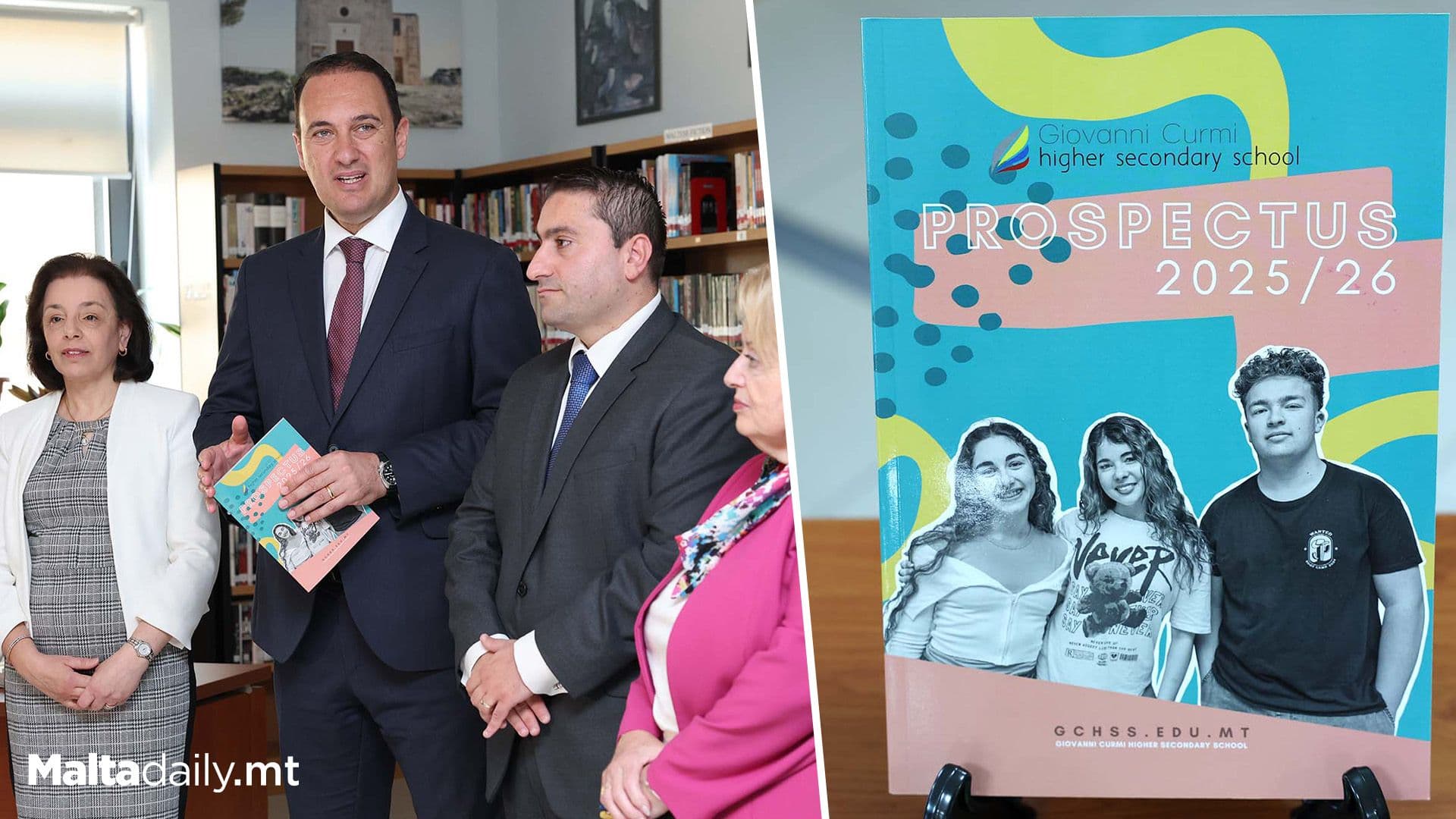 Giovanni Curmi Higher Secondary School Prospectus 2025-2026 Launched