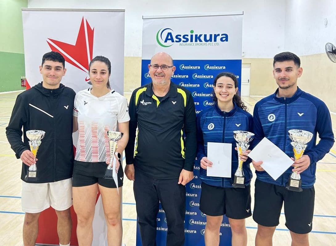 Champions Crowned at the 2026 Malta National Badminton Championships