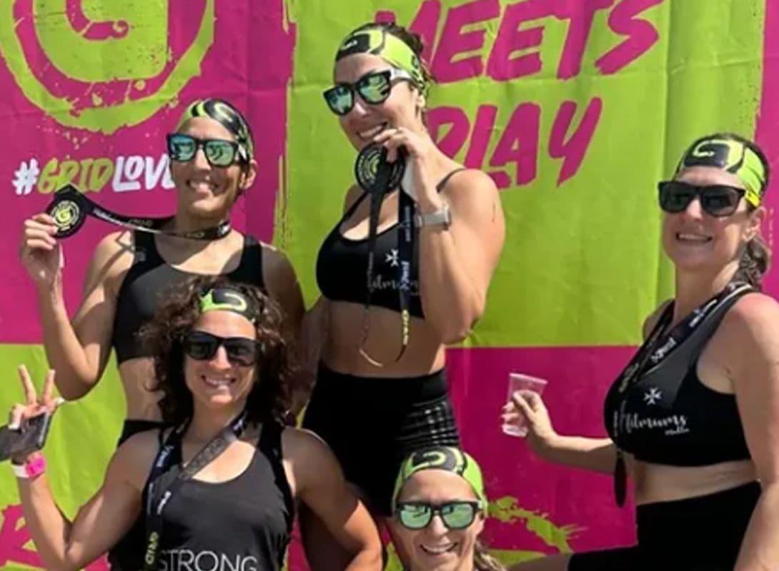 Team Fitmums dominate female field at The Grid