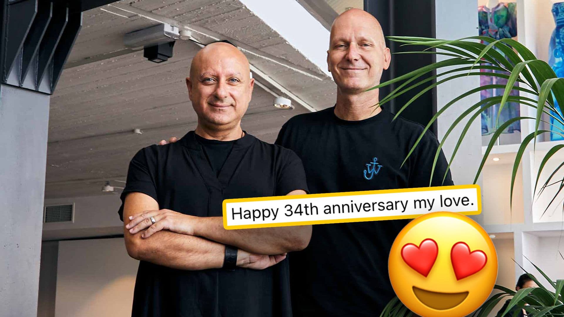Charles & Ron Celebrate Their 34th Anniversary