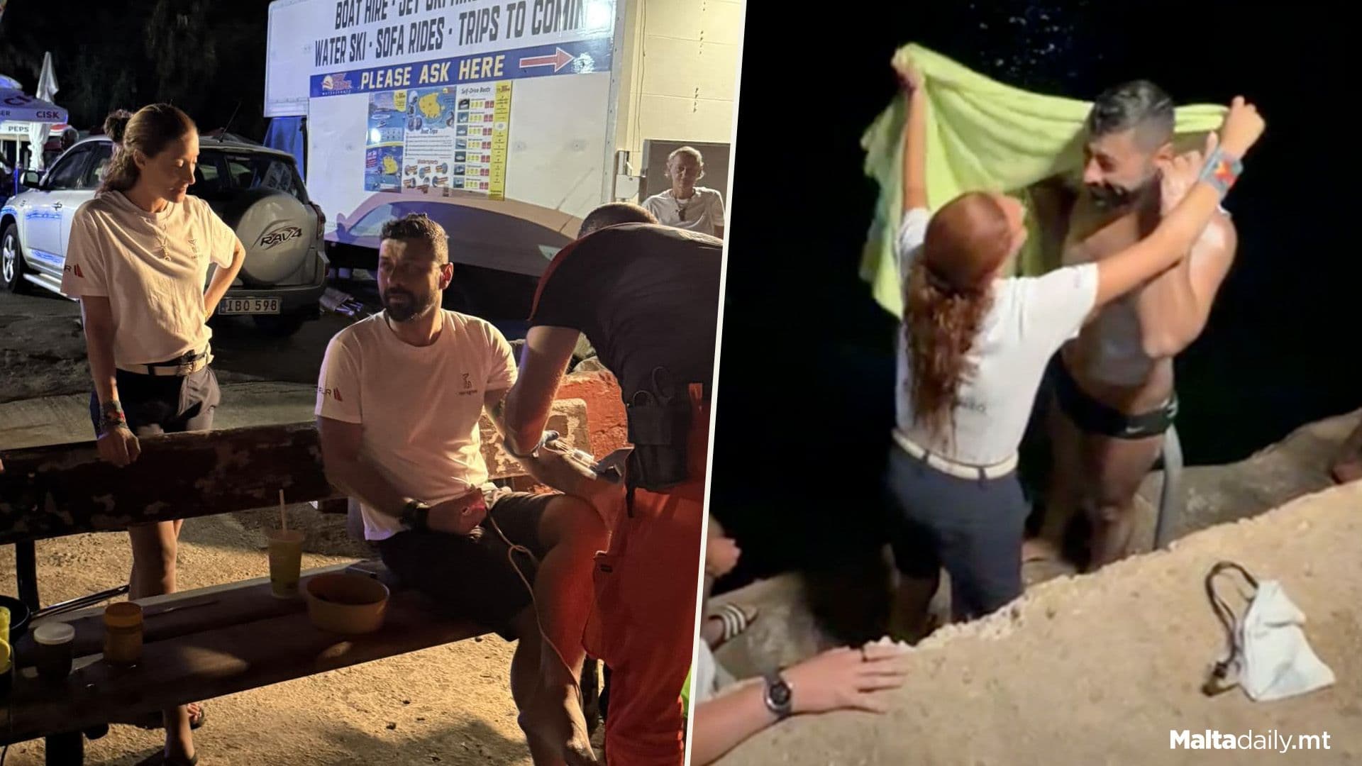 Neil Agius Completes 1st Of Seven Swims Around Gozo