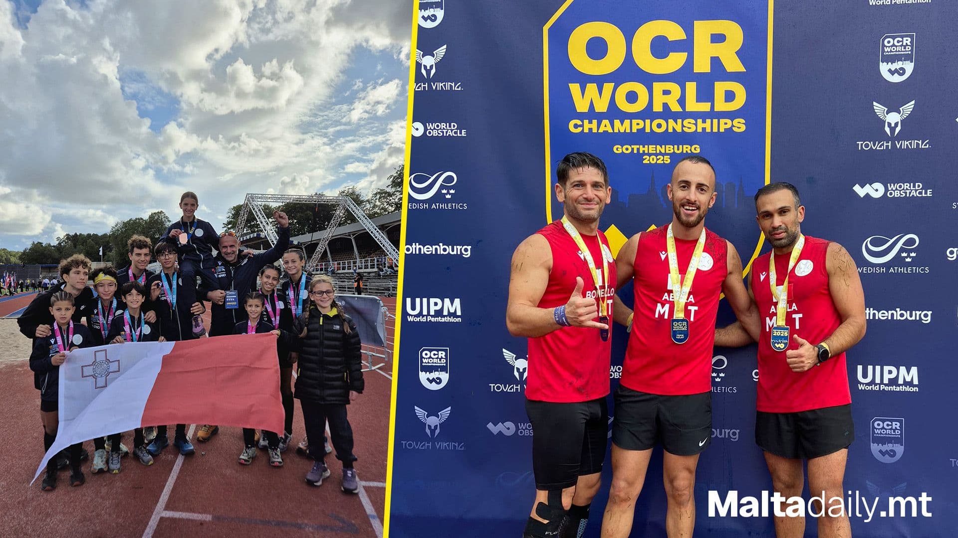 Maltese Athletes Shine On Global Stage At OCR World Championships