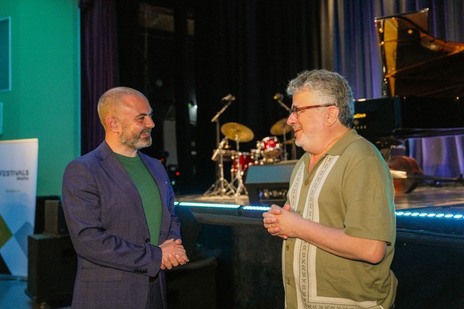 Minister Owen Bonnici Visits Malta Jazz Festival Preparations Ahead Of 35th Anniversary
