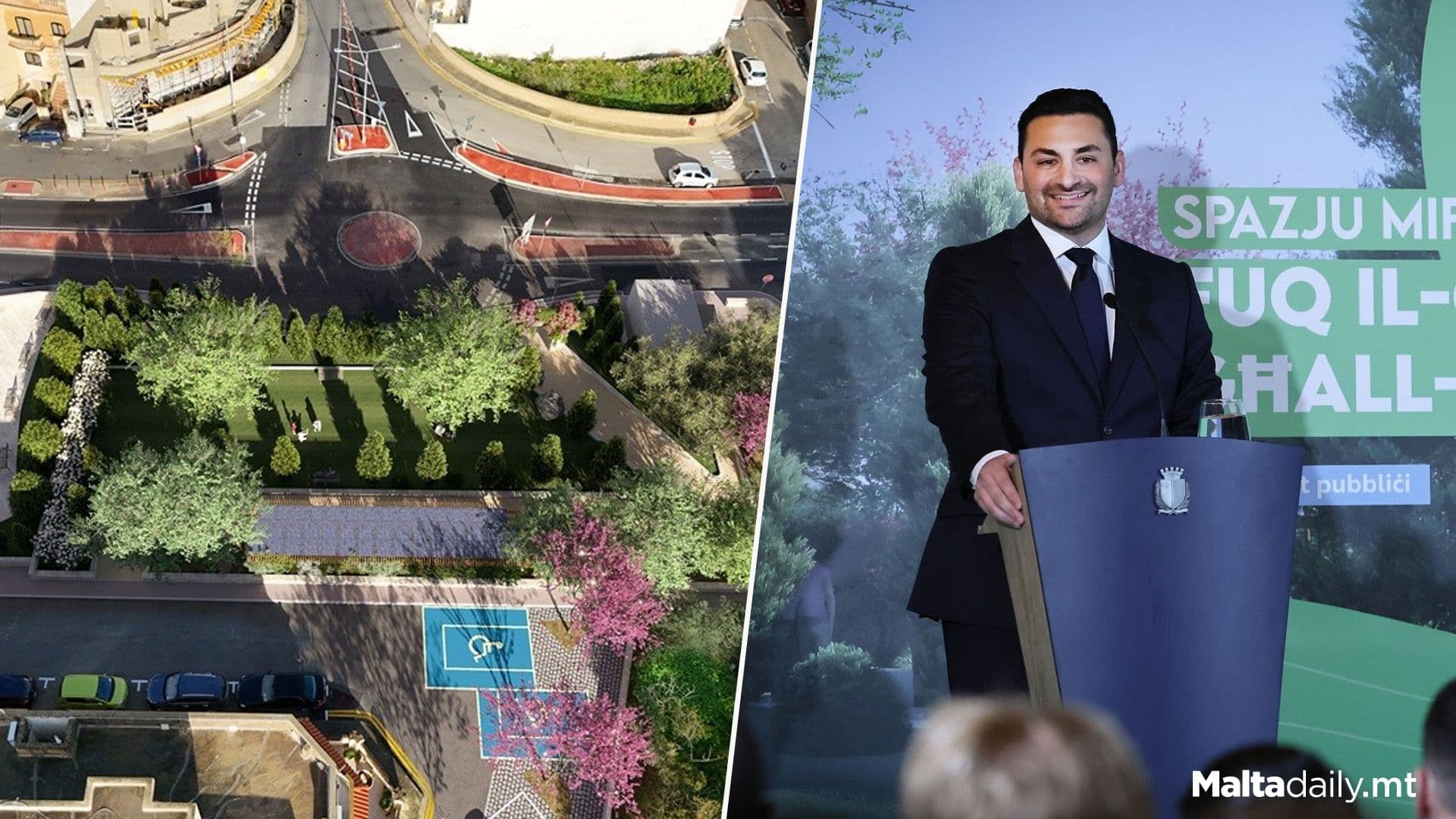 New Open Green Space On Mqabba Reservoir